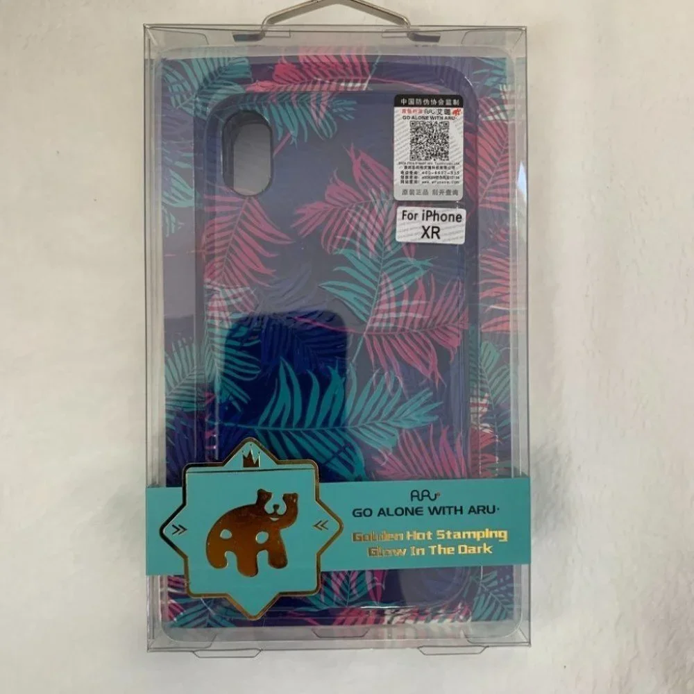 NEW iPhone XR Floral leaf case